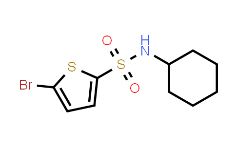 5-Bromo-N-cyclohexylthiophene-2-sulfonamide