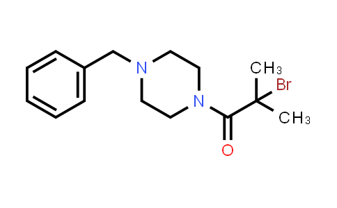 1-Benzyl-4-(2-bromo-2-methylpropanoyl)piperazine