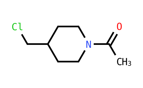 1-[4-(Chloromethyl)piperidin-1-yl]ethan-1-one