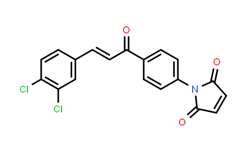 1-{4-[(2E)-3-(3,4-Dichlorophenyl)prop-2-enoyl]phenyl}-1H-pyrrole-2,5-dione