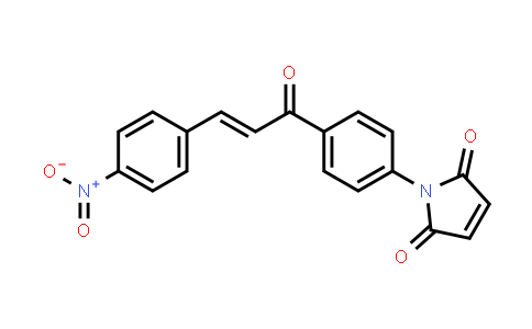 1-{4-[(2E)-3-(4-Nitrophenyl)prop-2-enoyl]phenyl}-1H-pyrrole-2,5-dione