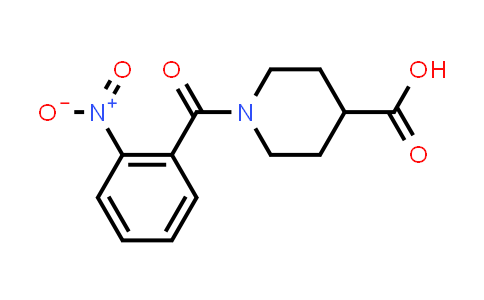 1-(2-Nitrobenzoyl)piperidine-4-carboxylic acid