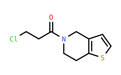 3-Chloro-1-{4H,5H,6H,7H-thieno-[3,2-c]pyridin-5-yl}propan-1-one