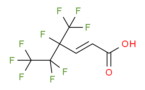 4,5,5,6,6,6-Hexafluoro-4-(trifluoromethyl)hex-2-enoic acid