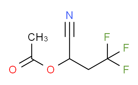 2-Acetoxy-4,4,4-trifluorobutyronitrile