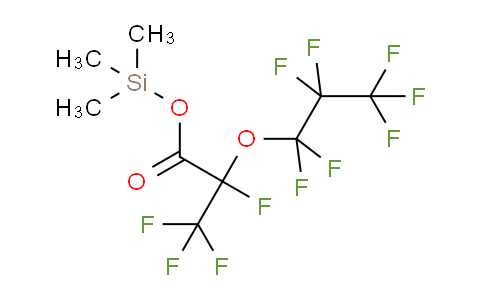 Trimethylsilyl 2-(heptafluoropropoxy)tetrafluoropropionate