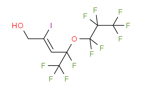 4,5,5,5-Tetrafluoro-4-heptafluoropropoxy-2-iodopent-2-en-1-ol
