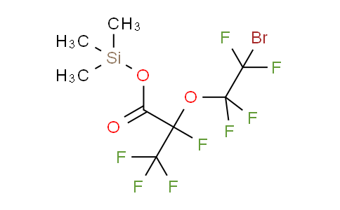 Trimethylsilyl 2-(2-bromotetrafluoroethoxy) tetrafluoropropionate