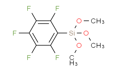 Trimethoxy(pentafluorophenyl)silane