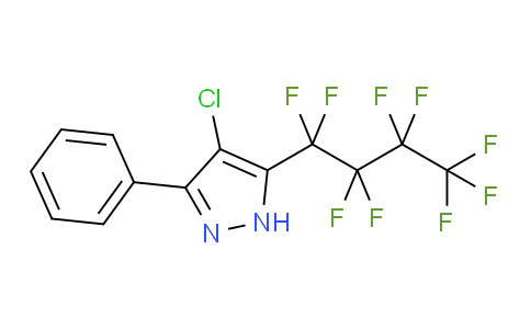 4-Chloro-3-(1,1,2,2,3,3,4,4,4-nonafluorobutyl)-5-phenyl-1H-pyrazole