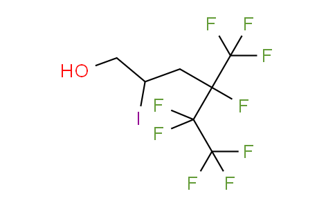 4,5,5,6,6,6-Hexafluoro-2-iodo-4-(trifluoromethyl)hexan-1-ol