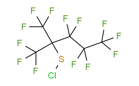 Heptafluoro-1,1-bis(trifluoromethyl)butylsulfenyl chloride