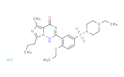Vardenafil hydrochloride