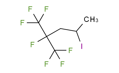 4-Iodo-1,1,1,2-tetrafluoro-2-(trifluoromethyl)pentane