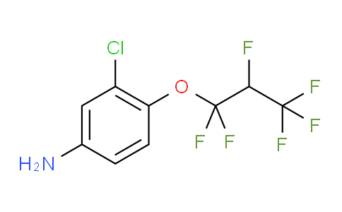 3-Chloro-4-(1,1,2,3,3,3-hexafluoropropoxy)aniline