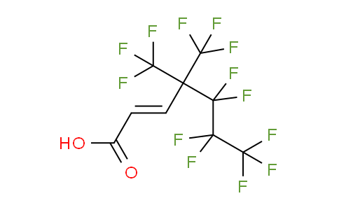 4,4-Bis(trifluoromethyl)-5,5,6,6,7,7,7-heptafluorohept-2-enoic acid