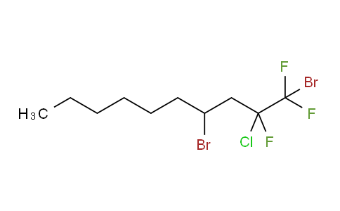 2-Chloro-1,4-dibromo-1,1,2-trifluorodecane