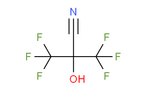 2-Hydroxy-2-(trifluoromethyl)-3,3,3-trifluoropropionitrile