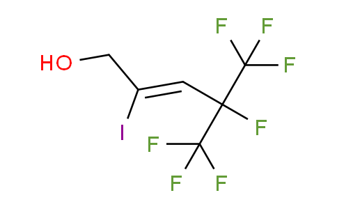 4,5,5,5-Tetrafluoro-4-trifluoromethyl-2-iodopent-2-en-1-ol