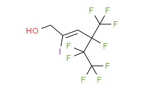 4,5,5,6,6,6-Hexafluoro-4-trifluoromethyl-2-iodohex-2-en-1-ol