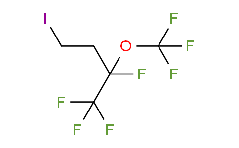 4-Iodo-1,1,1,2-tetrafluoro-2-(trifluoromethoxy)butane