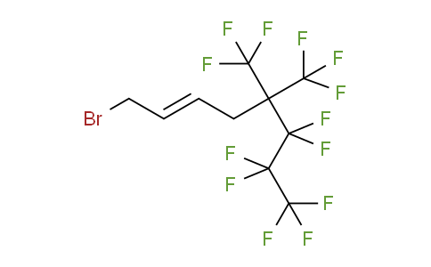 1-Bromo-6,6,7,7,8,8,8-heptafluoro-5,5-bis(trifluoromethyl)oct-2-ene