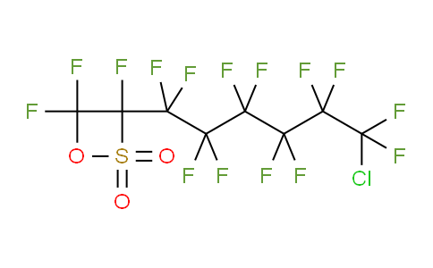 1-(6-Chloroperfluorohexyl)trifluoroethanesultone