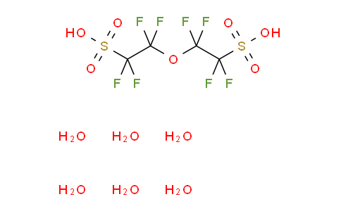 Perfluoro-3-oxapentan-1,5-disulfonic acid hexahydrate