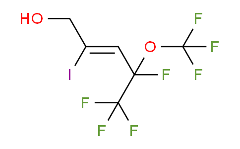 4,5,5,5-Tetrafluoro-4-(trifluoromethoxy)-2-iodopent-2-en-1-ol