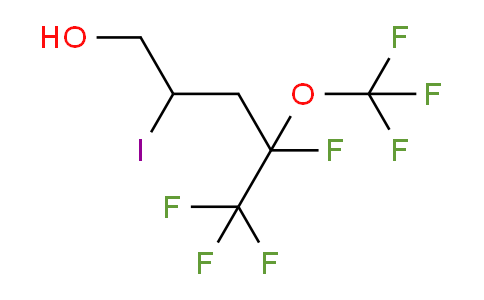 4,5,5,5-Tetrafluoro-2-iodo-4-(trifluoromethoxy)pentan-1-ol
