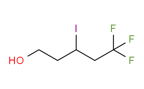 3-Iodo-5,5,5-trifluoropentan-1-ol