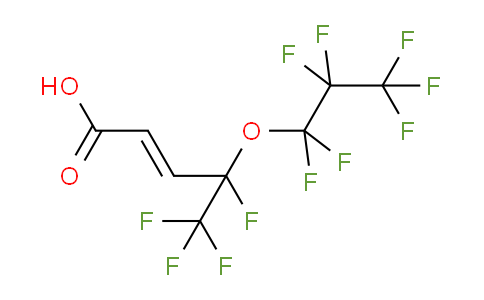4,5,5,5-Tetrafluoro-4-(heptafluoropropoxy)pent-2-enoic acid