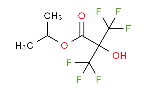 Isopropyl 2-hydroxy-3,3,3-trifluoro-2-(trifluoromethyl)propionate