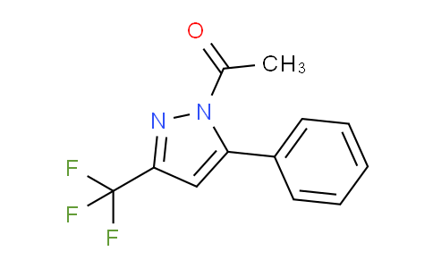 1-Acetyl-5(3)-phenyl-3(5)-(trifluoromethyl)pyrazole