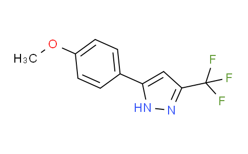 5-(4-methoxyphenyl)-3-(trifluoromethyl)-1H-pyrazole