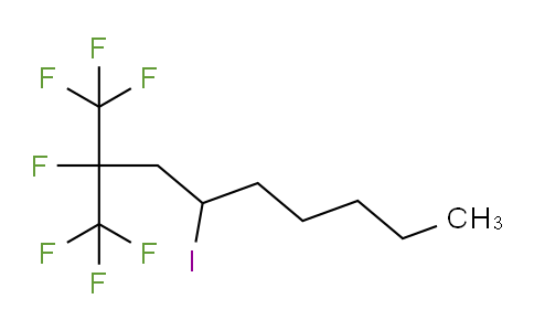 4-Iodo-1,1,1,2-tetrafluoro-2-(trifluoromethyl)nonane