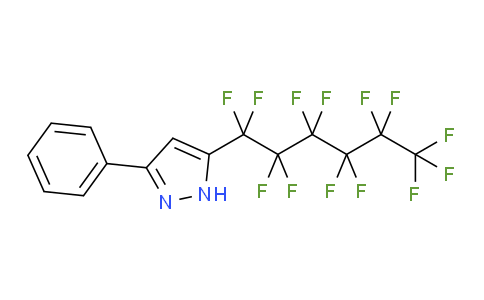 3(5)-Perfluorohexyl-5(3)-phenylpyrazole