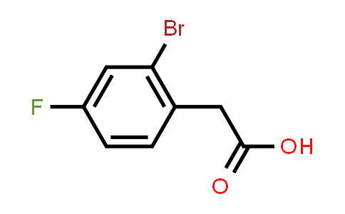 2-Bromo-4-fluorophenylacetic acid