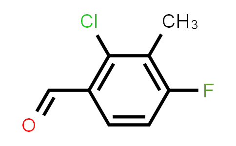 2-Chloro-4-fluoro-3-methylbenzaldehyde